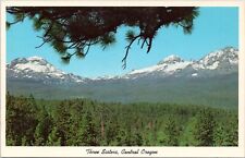 Postcard OR - Three Sisters -- Central Oregon picture