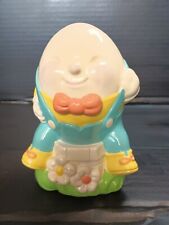 VINTAGE 1982 AVON HUMPTY DUMPTY HAND PAINTED EARTHENWARE COIN BANK  picture