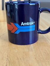 VINTAGE AMTRAK & REDBLOCK Coffee Cup from the MID 1990s NEW RARE picture
