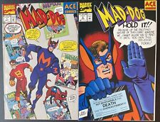 Mad-Dog #1 #2 Variant Flip Book US & UK Versions (Marvel/ Ace Comics 1993) picture