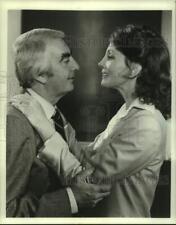 1984 Press Photo Actor Milo O'Shea and Gayle Hunnicutt in 