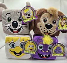 Lot Of 4 Brand New 2023 Chuck E Cheese’s Square Stackable Collectible Plush Set picture