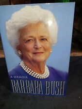 Barbara Bush A Memoir Signed Edition 1994 First Lady Hardcover picture