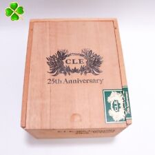 C.L.E. 25th Anniversary Danli 60 x 6 Empty Wood Cigar Box 6.5