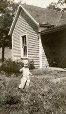 PR127 Vtg Photo SWEET CHILD ENJOYING THE DAY c Early 1900's picture
