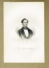 Know-Nothing Party -George Dennison Prentice  -1855 Steel Engraved Print picture