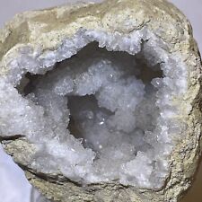Natural Genuine Clear Crystal Quartz Geode 381g 4x3.5x3 picture