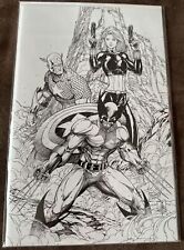 Wolverine: Madripoor Knights 1- Michael Turner B&W Variant; LTD to 1,000 Copies picture