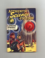 Authentic Science Fiction #23 VG+ 4.5 1952 picture