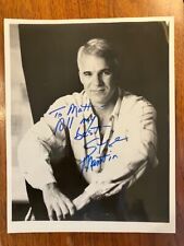EXCEPTIONAL INSCRIBED 8X10 SIGNED PHOTO BY LEGENDARY ACTOR COMEDIAN STEVE MARTIN picture