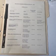 1963-1964 Feature Release Schedule: Buena Vista, Allied Artists, Columbia, etc. picture