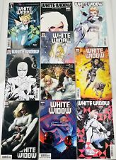 LOT OF 10 WHITE WIDOW #1-4 COMPLETE SET + 6 VARIANTS MARVEL 2024 NM picture