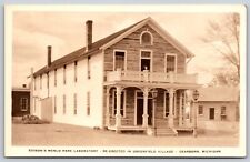 Postcard Edison's Menlo Park Laboratory, Dearborn, Michigan RPPC P153 picture