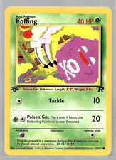 Koffing 1st Edition 58/82 Team Rocket Pokemon Card NM picture