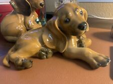 Rare Vintage Rosenthal Puppy By Karner Dachshund Wiener Dog Lying Down Mint picture