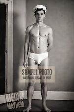 Smooth Chest Sailor posing for Photo Print 4x6 Gay Interest Photo #669 picture