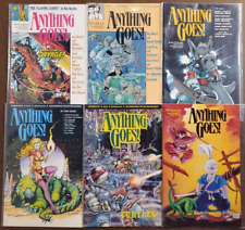 The Comics Journal Anything Goes #1-6 Complete Set - 1986-1987 - High Grade picture