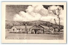 c1940 Exterior View La Huerta Curio Glencoe New Mexico Antique Vintage Postcard picture