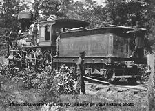 Civil War Locomotive Fred Leach PHOTO Union Military Train 1862 Virginia picture