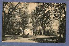 Postcard Congregational Church New Canaan Connecticut CT picture