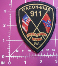 Macon-Bibb Georgia 911 small chest patch picture