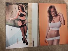 Stacey Poole Photos x 2 A4 PRINT picture