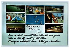 c1950's Hampton Beach New Hampshire NH. Multiview Vintage Postcard picture
