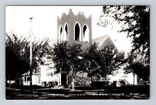 Akron IA-Iowa, Immanuel Lutheran Church, Religion, Vintage c1948 Postcard picture