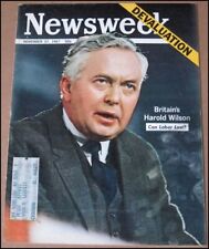 11/27/1967 Newsweek Magazine Harold Wilson UK Lyndon Johnson LBJ O. J. Simpson picture
