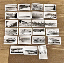 23 Early Alaska Highway Bridge Photos Late 40's Early 50's picture