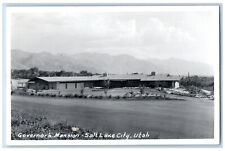 Salt Lake City Utah UT Postcard Governor's Mansion c1950's Vintage RPPC Photo picture