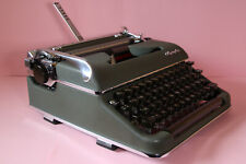 Vintage Olympia SM3  typewriter Made in Germany 1955 case + key cleaned-serviced picture
