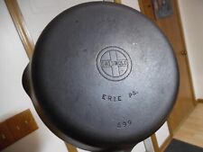 Vtg Griswold Cast Iron Cookware Skillet No. 6 Small Block Logo SITS FLAT NICE picture