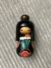 13.5cm Japanese Creative KOKESHI Doll Vintage SOSAKU Hand Painted picture