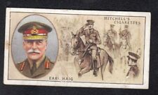 SCOTLAND 1933 FAMOUS SCOTS Card FIELD MARSHAL EARL HAIG (1861-1928) picture