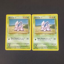 Pokemon Cards WOTC 1999-2000: Nidoran 55/102 x2 - Base Set picture