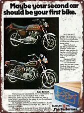 1980 Suzuki motorcycles GS450 Gs550 bikes Garage Metal Sign 9x12