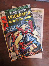 Marvel Team-Up #57 - Spider-Man, Black Widow, Silver Samurai - READING COPY picture