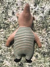 Vintage 1950s Agnes Brush Piglet Winnie the Pooh Green/White Stripes picture