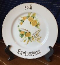 Vintage 50th Anniversary Plate picture