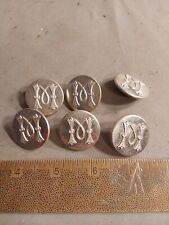 Superior Quality Livery Fraternal Uniform Buttons W M picture