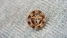 One  Gucci button 1 pieces   metal   0,3 inch 12 mm  gold GG bees  picture