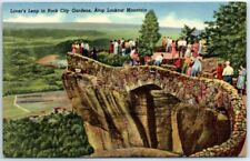 Postcard - Lover's Leap in Rocky City Gardens, Atop Lookout Mountain picture