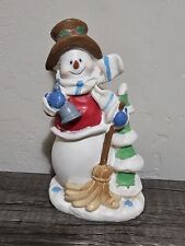 Vintage Adorable Snowman Up picture
