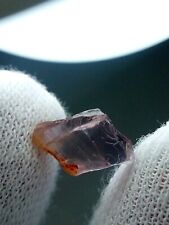 2.80Crts Extremely Rare Terminated Lustrous Pink Diaspore Etched Floater Crystal picture