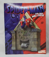Spider-Man Clock Tower Wall Statue 2004  NIB picture