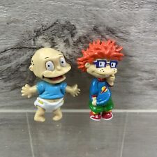 Vintage Nickelodeon Rugrats Magnets (2) Tommy Pickles & Chuckie 2” Viacom picture