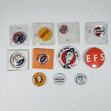 11 VINTAGE RARE PRESIDENTIAL CAMPAIGN BUTTONS PINS POLITICS PRESIDENT POLITICAL picture