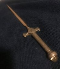 Vintage  sword dagger Trinity Knot Triquetra metal letter opener picture