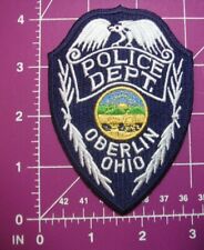 Oberlin Ohio Police patch picture
